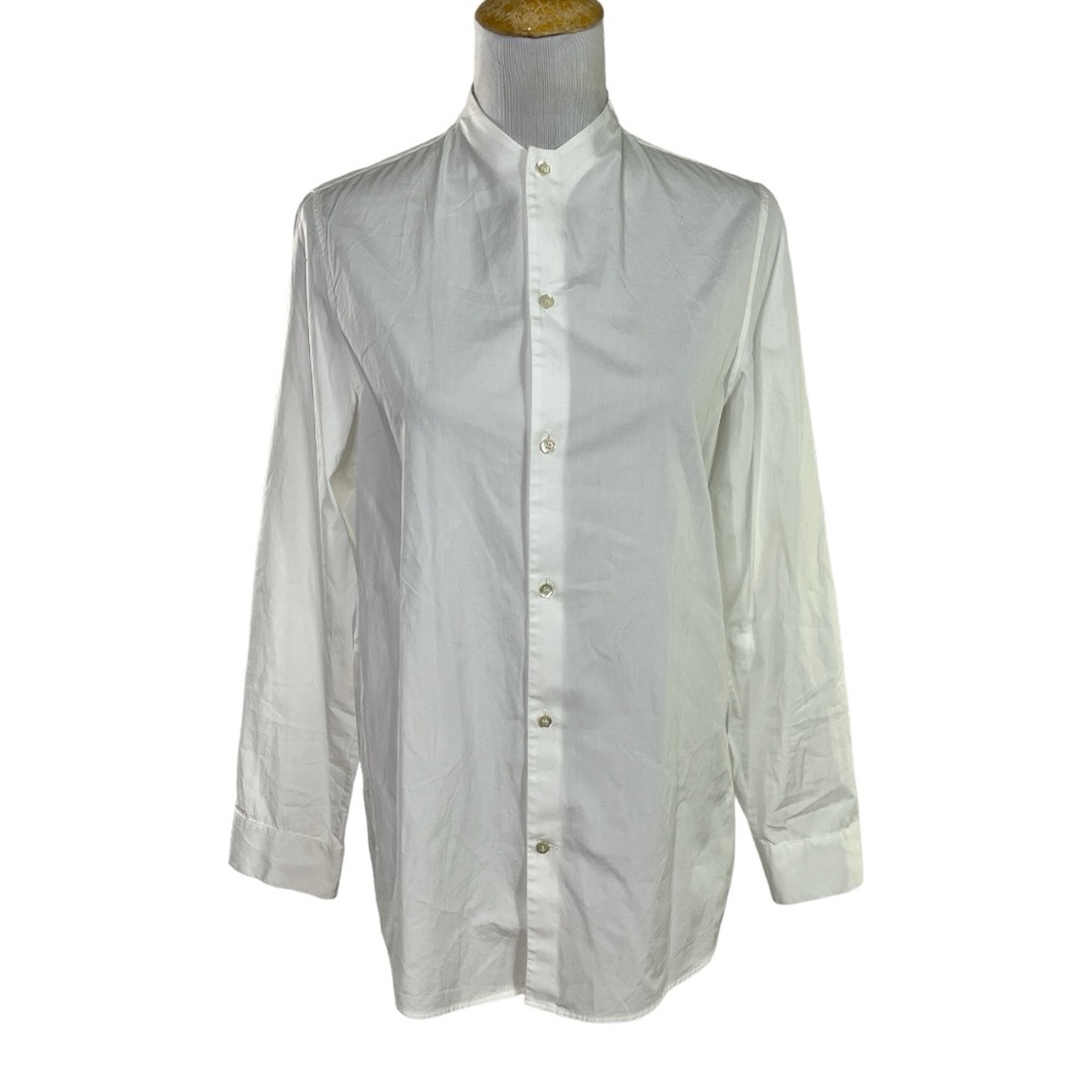 COS White Long Sleeve Button Down Shirt Men’s Size 37/ US Size Small